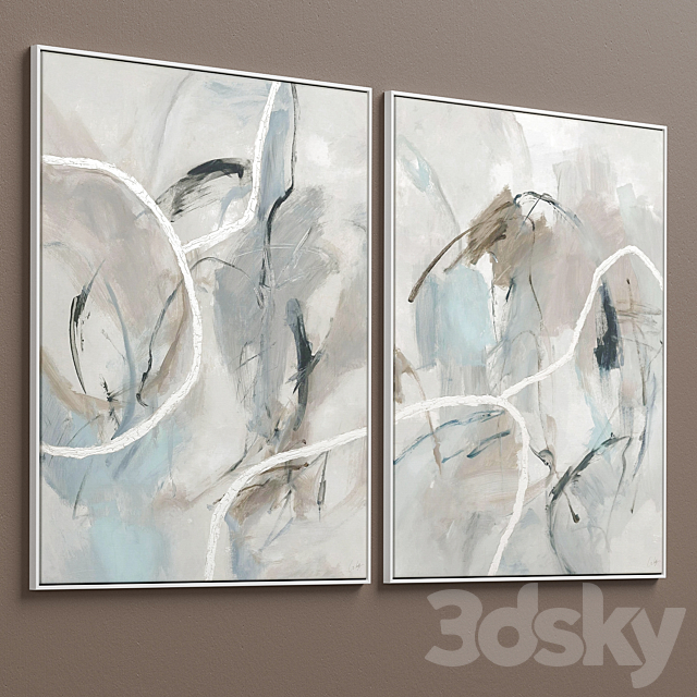 Framed Canvas C-54 3DSMax File - thumbnail 4