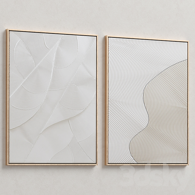 Framed Canvas C-90 3DSMax File - thumbnail 2