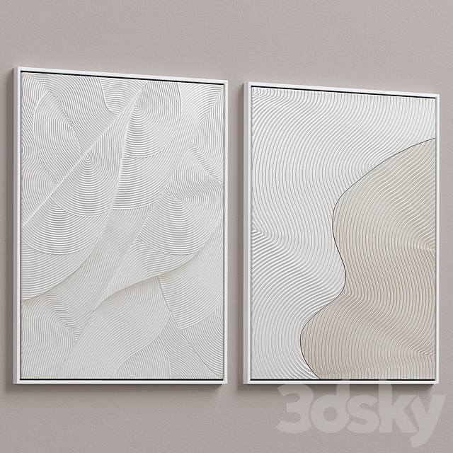 Framed Canvas C-90 3DSMax File - thumbnail 4