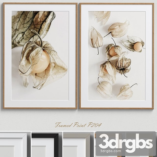 Framed print p-204 3dsmax Download - thumbnail 1