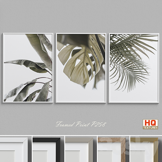 Framed Print P-258 3ds Max - thumbnail 1