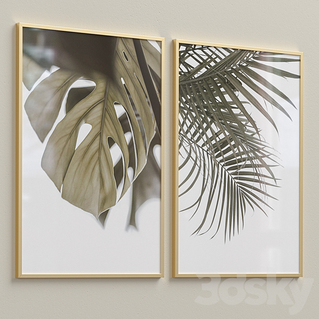 Framed Print P-258 3ds Max - thumbnail 3