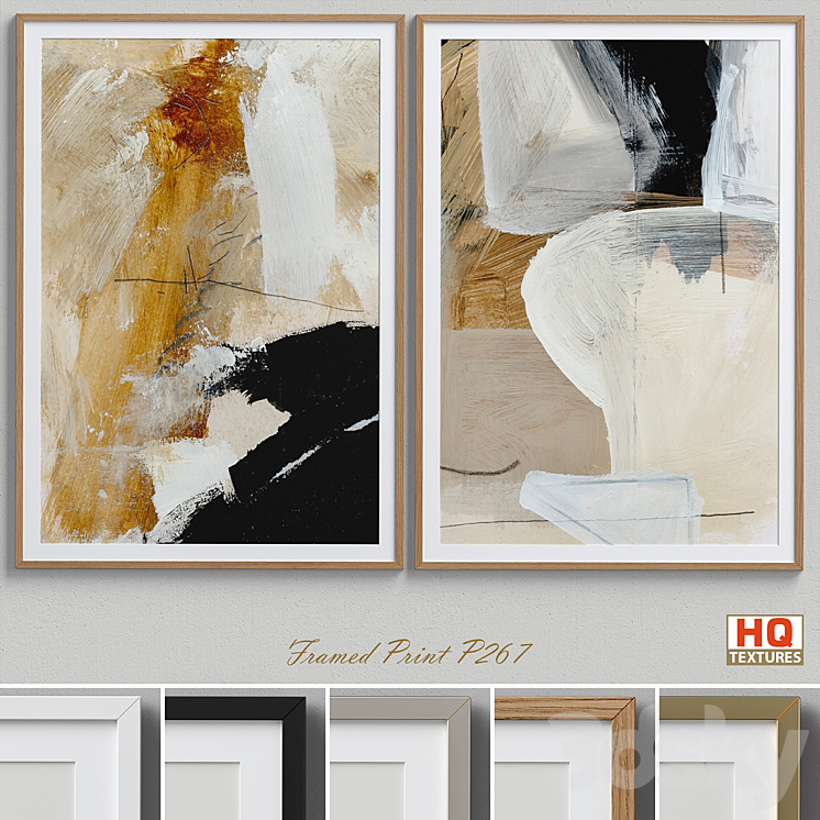 Framed Print P-267 3DS Max - thumbnail 1