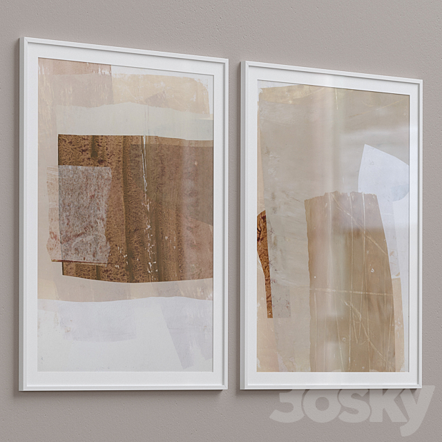 Framed Print P-280 3DSMax File - thumbnail 3