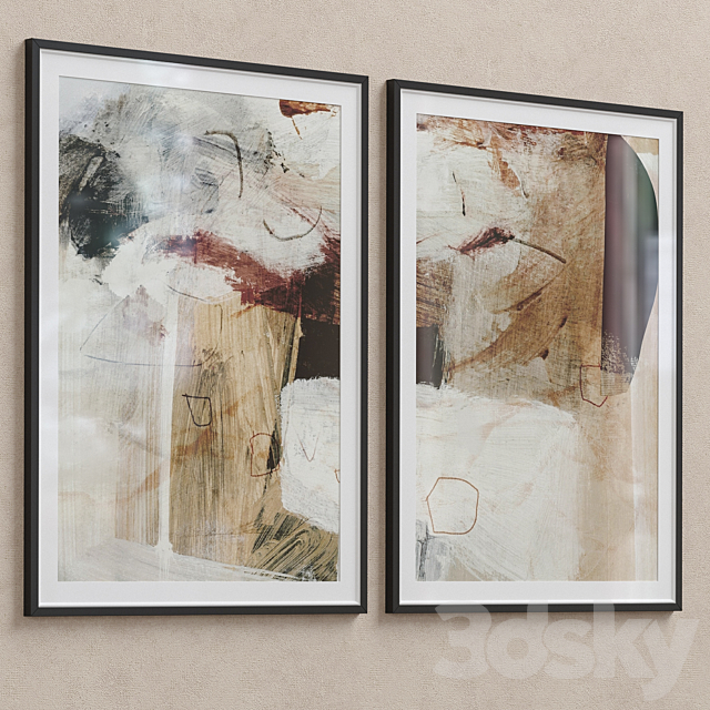 Framed Print P-317 3ds Max - thumbnail 2