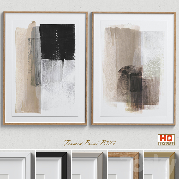 Framed Print P-329 3DS Max - thumbnail 1