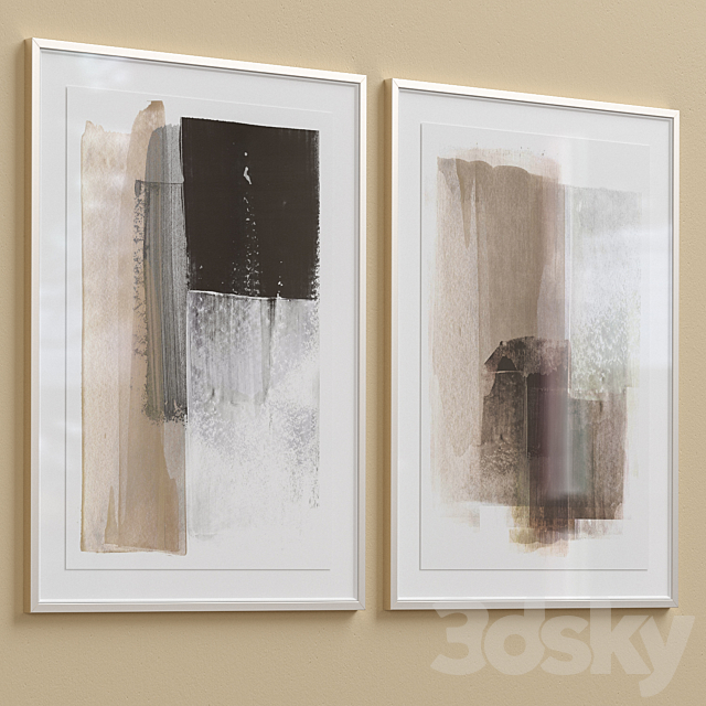 Framed Print P-329 3DSMax File - thumbnail 3