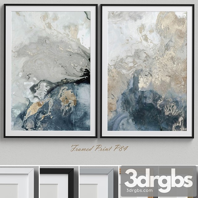 Framed Print P 84 3dsmax Download - thumbnail 1