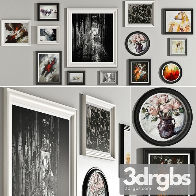 Framed wall picture 3dsmax Download - thumbnail 1