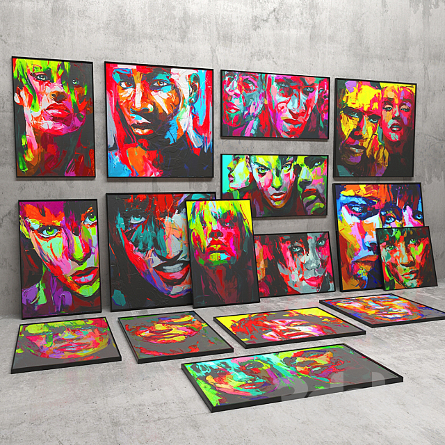 Francoise Nielly Pictures 3DSMax File - thumbnail 1