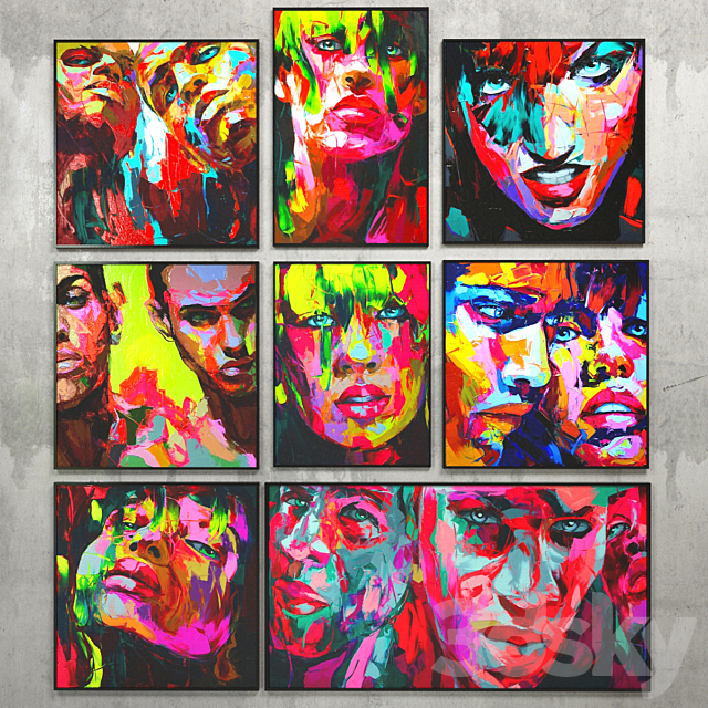 Francoise Nielly Pictures 3DSMax File - thumbnail 3