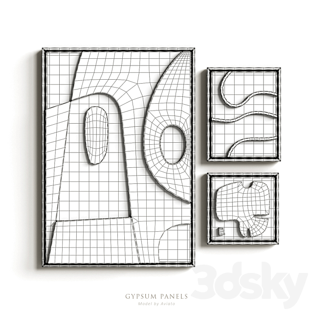 Gypsum panels 3DSMax File - thumbnail 4