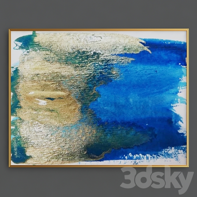 Impero Framed Painting Print 3ds Max - thumbnail 3