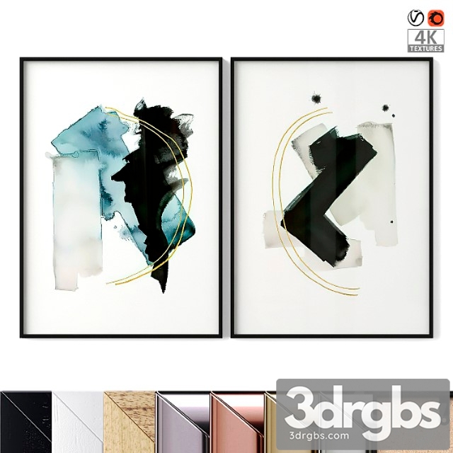 Minimal Paintings 1 3dsmax Download - thumbnail 1