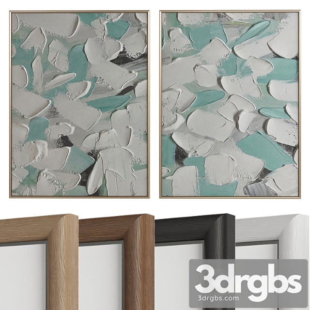 Minimalist Abstract Painting 121 3dsmax Download - thumbnail 1