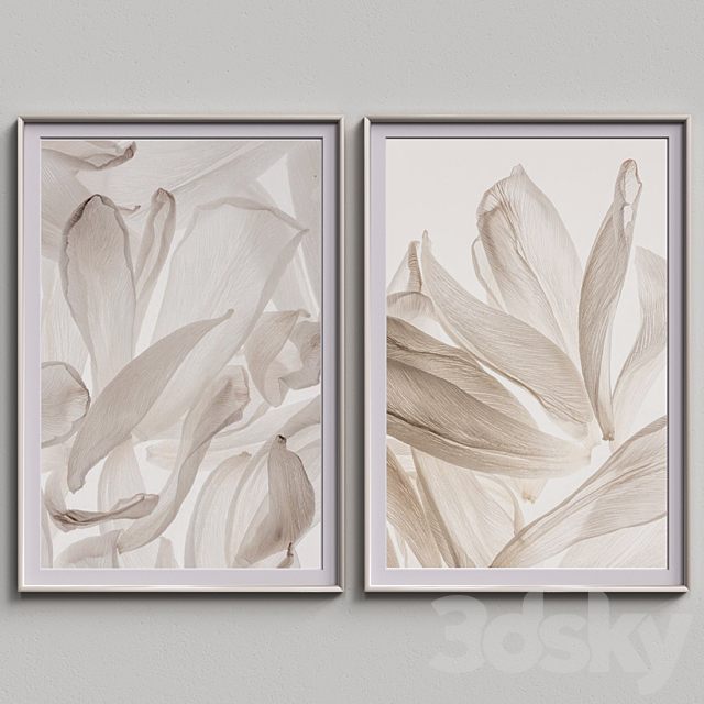 Nice Picture Frames Set 60 3ds Max - thumbnail 3