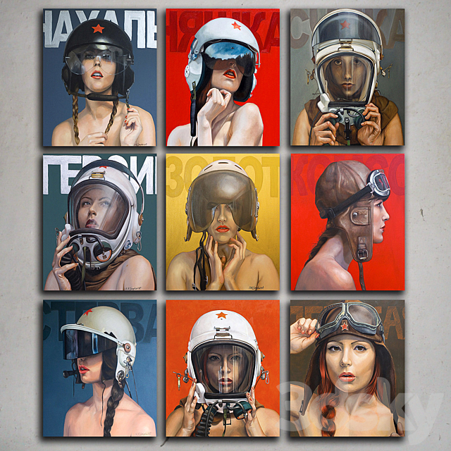 Paintings 157. Kathrin Longhurst 3ds Max - thumbnail 1