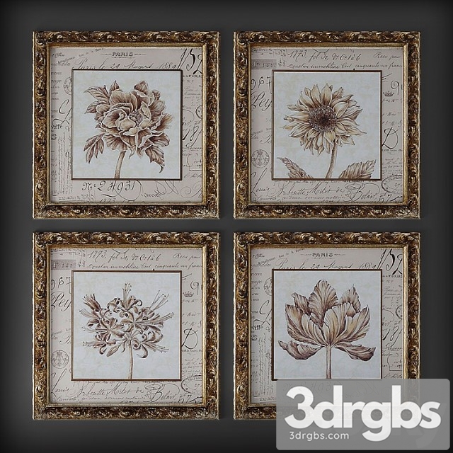 Paintings 17 3dsmax Download - thumbnail 1