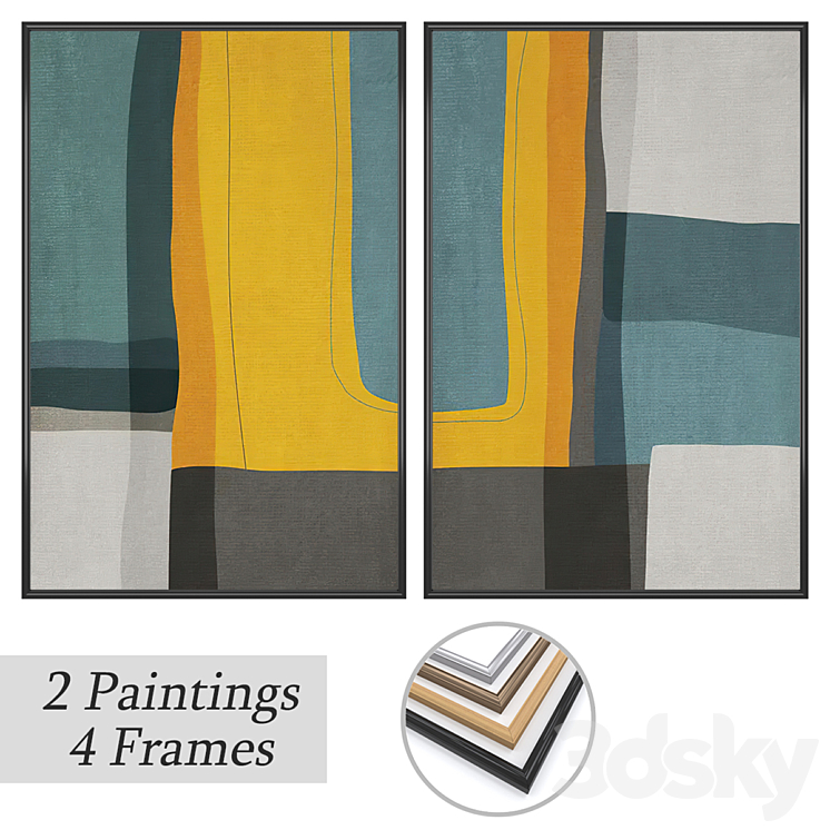 paintings 3DS Max Model - thumbnail 1