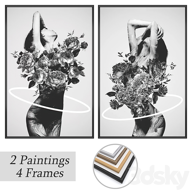 paintings 3DS Max Model - thumbnail 1