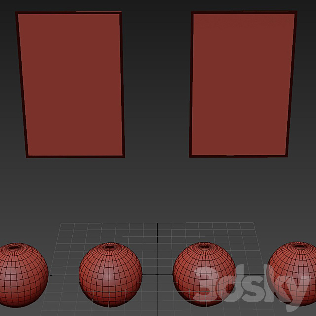 paintings 3DS Max Model - thumbnail 4