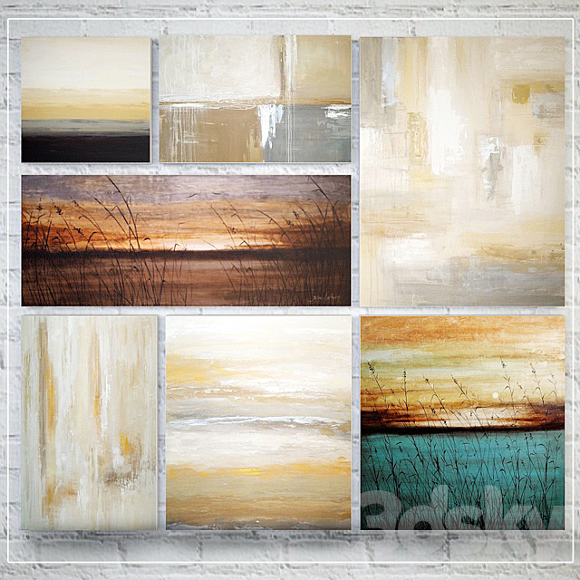 Paintings 3DSMax File - thumbnail 1