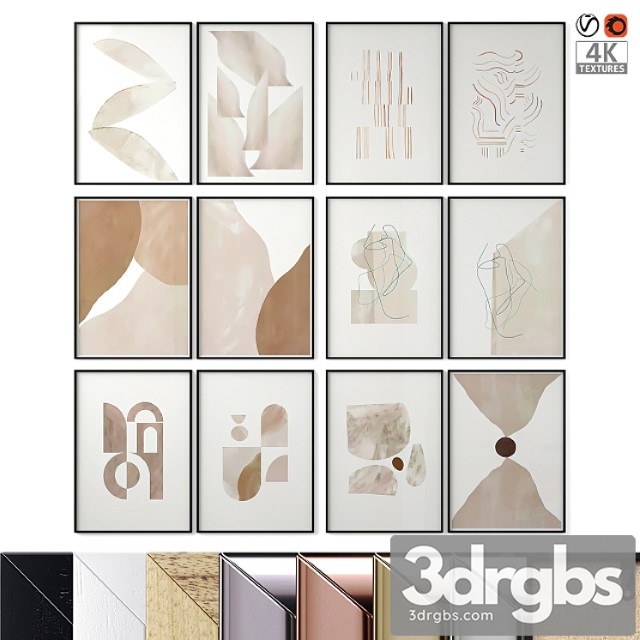 Paintings Abstraction 2 3dsmax Download - thumbnail 1