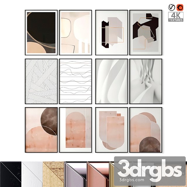 Paintings Abstraction 3dsmax Download - thumbnail 1