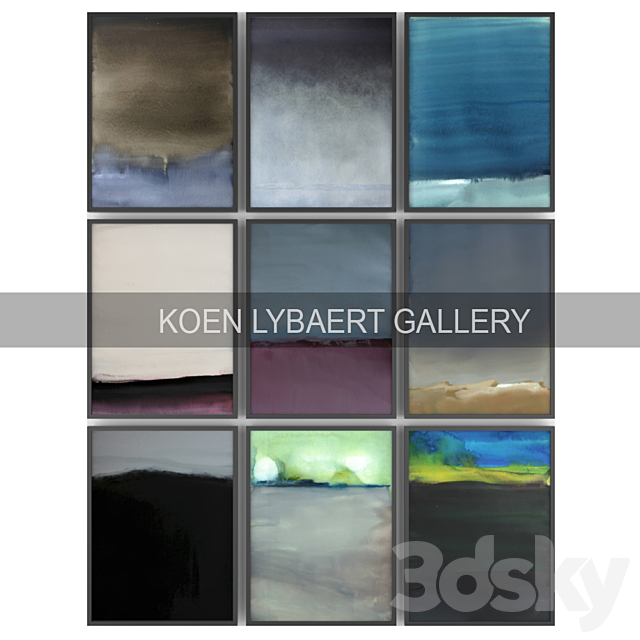 Paintings by Koen Lybaert | Set 20 3ds Max - thumbnail 1