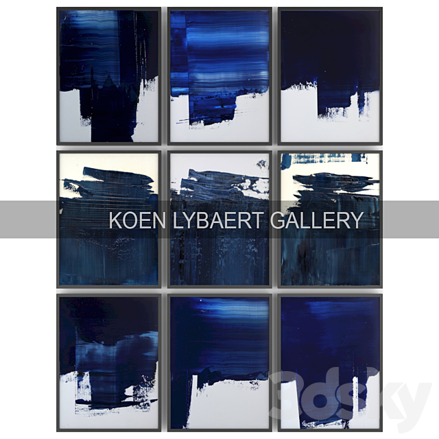 Paintings by Koen Lybaert | set 7 3ds Max - thumbnail 1