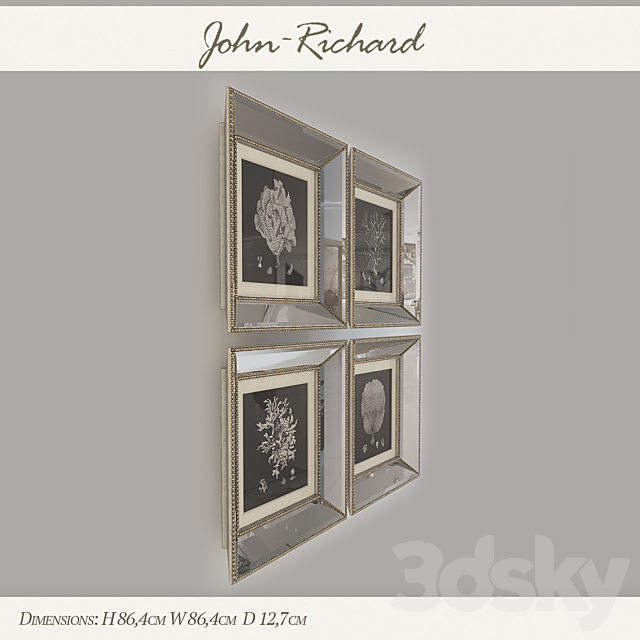 Paintings John Richard 3DS Max Model - thumbnail 2