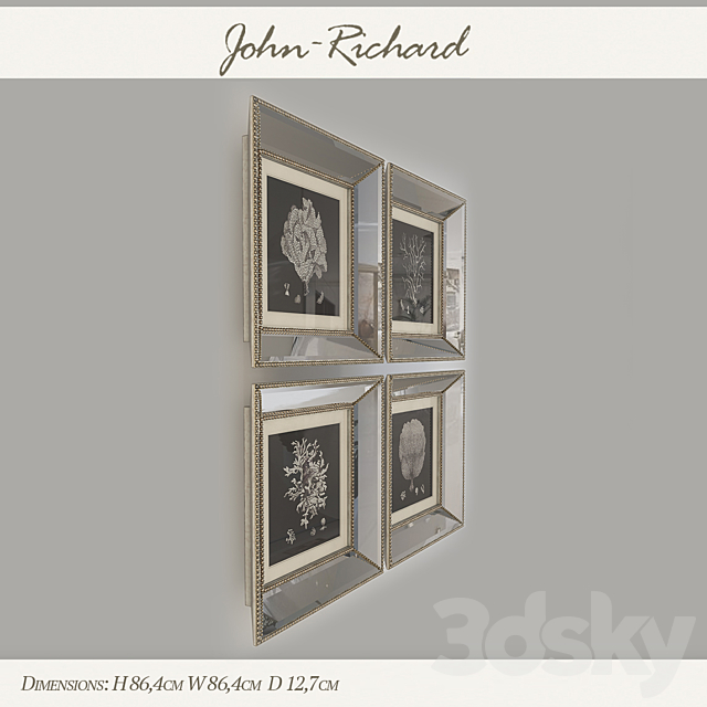 Paintings John Richard 3DSMax File - thumbnail 2