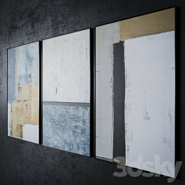 paintings Set | Set 6 3ds Max - thumbnail 2