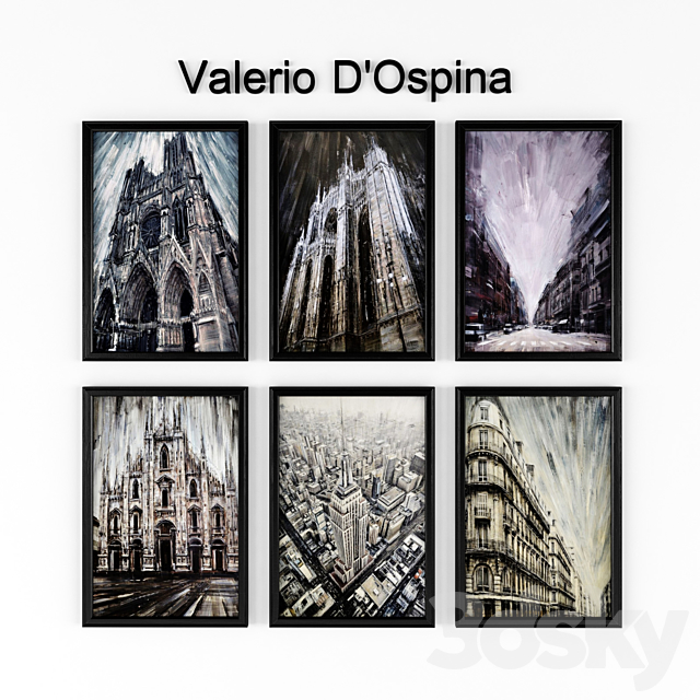 Paintings Valerio D.Ospina 3DSMax File - thumbnail 1