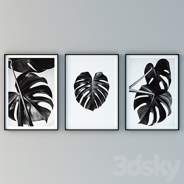 Palm Leaves Posters 3ds Max - thumbnail 2