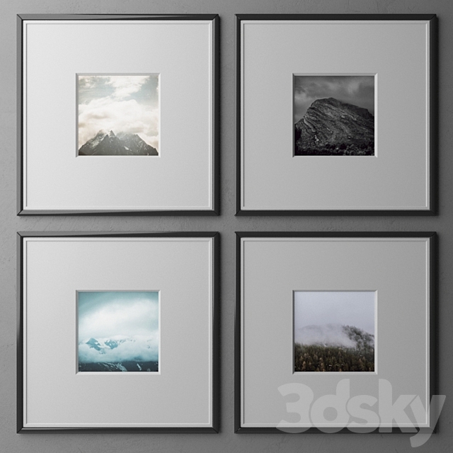 Photo frame with photo – 02-03 3ds Max - thumbnail 1