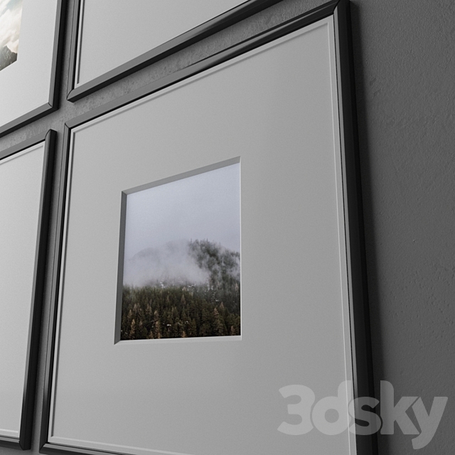 Photo frame with photo – 02-03 3ds Max - thumbnail 3