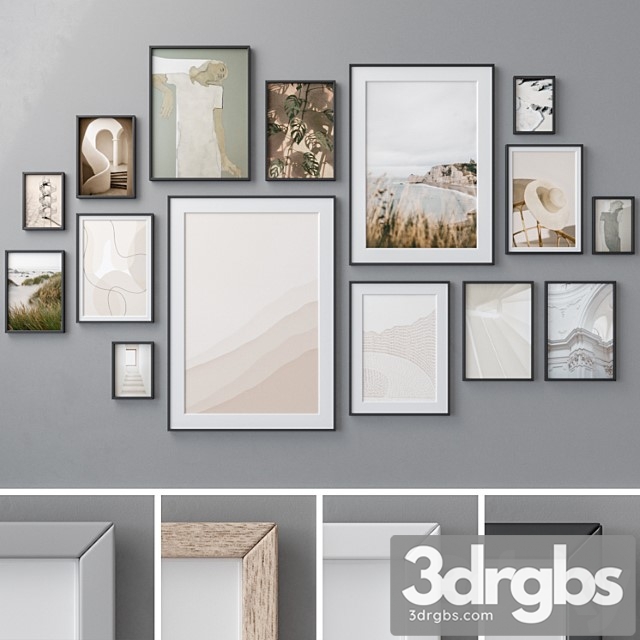 Photo frames set 1349 - thumbnail 1