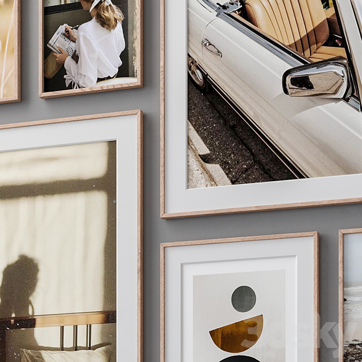 Photo Frames Set 592 3DS Max - thumbnail 2