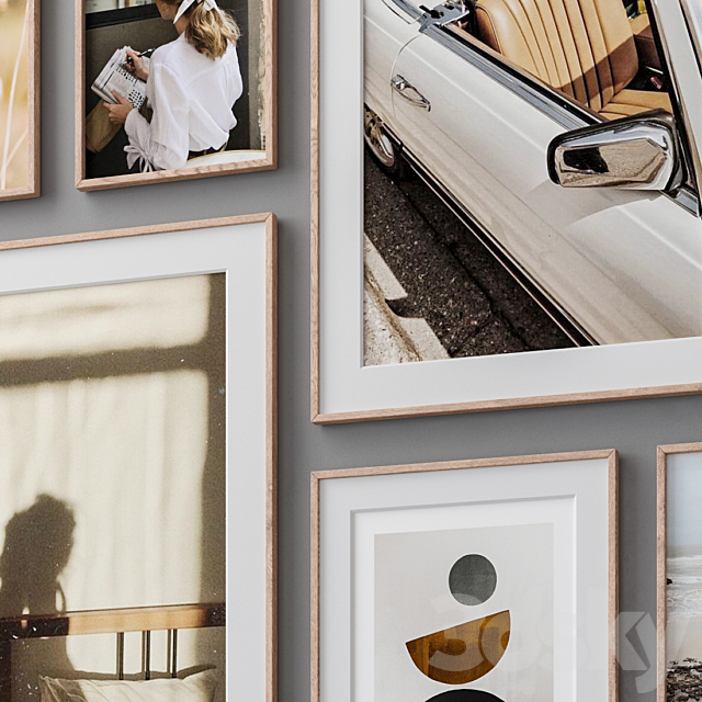 Photo Frames Set 592 3DSMax File - thumbnail 2