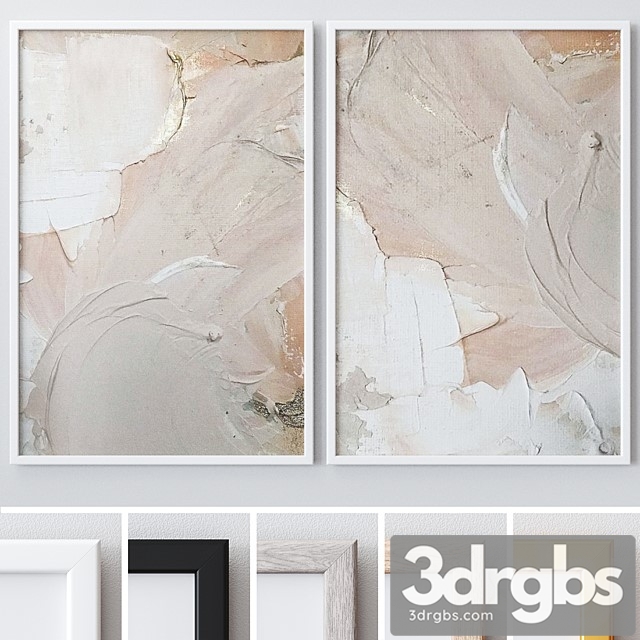 Photo Frames Set 879 3dsmax Download - thumbnail 1