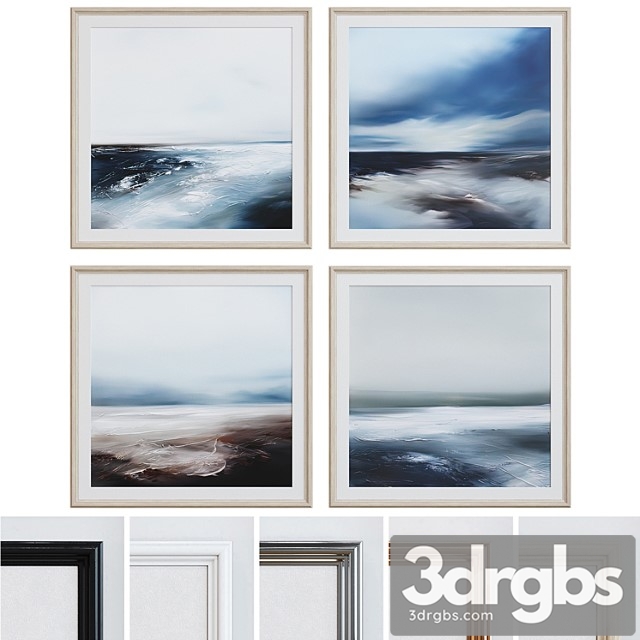 Picture Frame Set 153 3dsmax Download - thumbnail 1