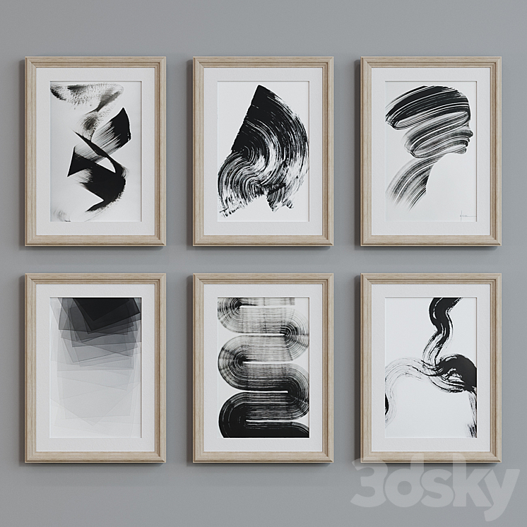 Picture Frame Set 26 3DS Max - thumbnail 2