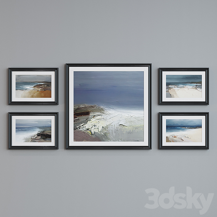 Picture Frame Set 34 3DS Max - thumbnail 2