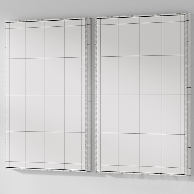 Picture frames interior 28 3DS Max Model - thumbnail 2