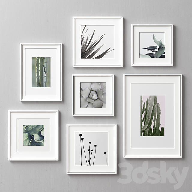 Picture Frames Set -163 3DSMax File - thumbnail 2