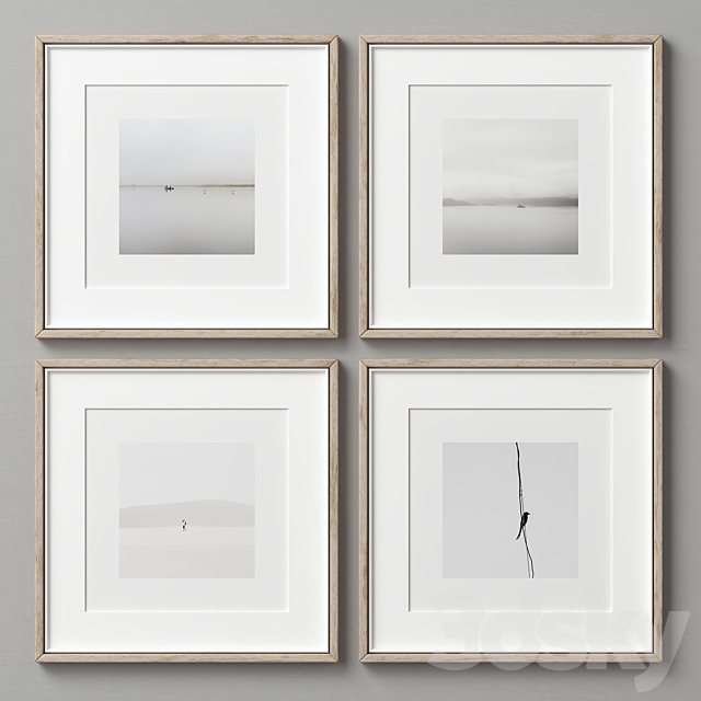 Picture Frames Set -206 3DSMax File - thumbnail 1