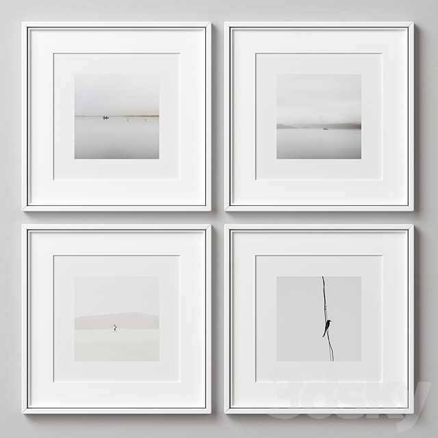 Picture Frames Set -206 3DSMax File - thumbnail 3