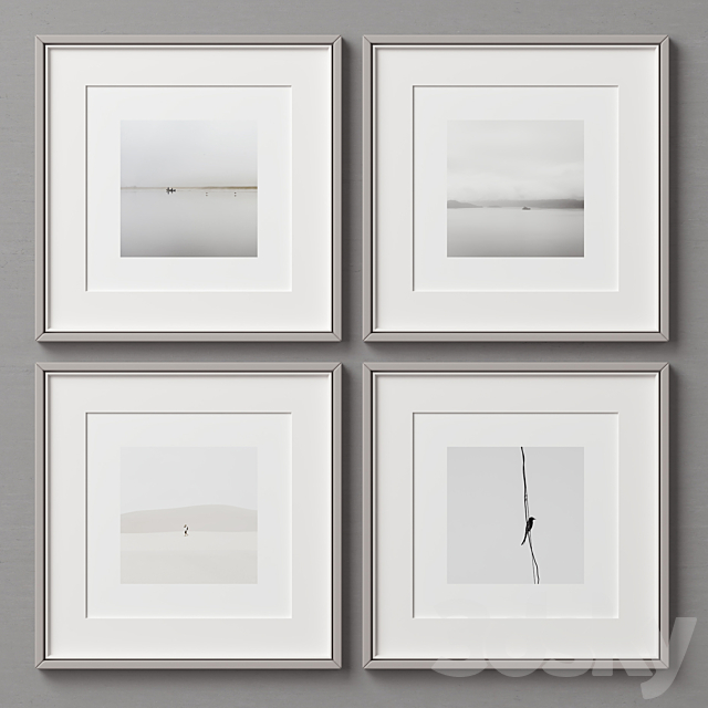 Picture Frames Set -206 3DSMax File - thumbnail 4