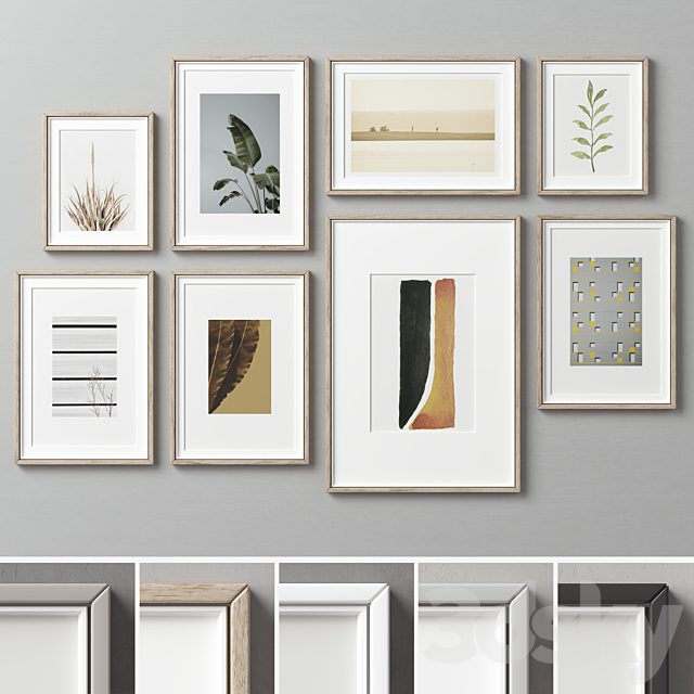 Picture Frames Set -253 3DSMax File - thumbnail 2